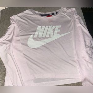 Nike crop long sleeve